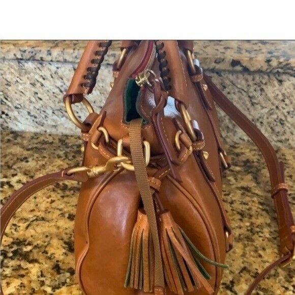 Dooney and Bourke Tan Florentine satchel Medium - Picture 4 of 8